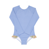 ruffle rashguard 1pc