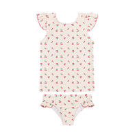 ruffle rashguard set