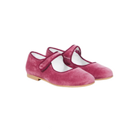velvet mary janes