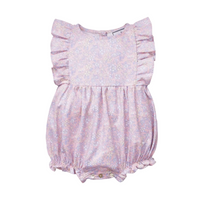 ruffled romper