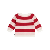 knit stripe cardigan