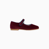 velvet mary janes