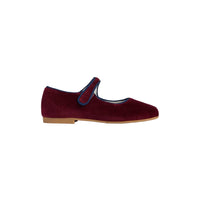 velvet mary janes