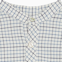boys navy check mateo shirt