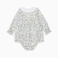 baby green floral calista set