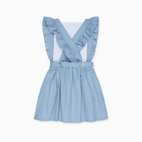girls blue cora skirt