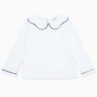 girls white iziar top