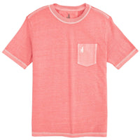 boys red surf shine tee