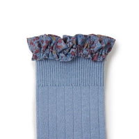 blue girls elisabeth socks