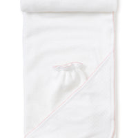 new kissy dots towel with mitts set