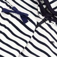 boys navy white 2pc hoodie & pant set