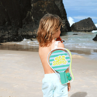green sea seeker dip dye beach bats