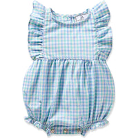 ruffled romper