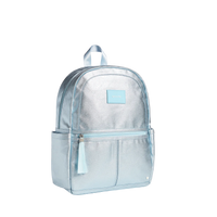 kane kids blue metallic backpack