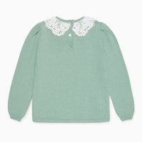 girls green blanca jumper