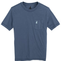 boys blue boardset tee