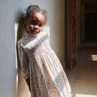 girls azulina smock dress