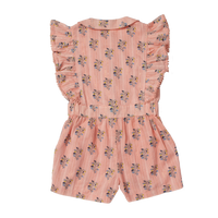 cleo romper pink floral