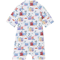 paros short-sleeved swimsuit