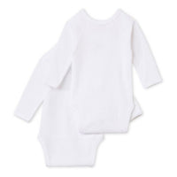 2-pack crossover baby long-sleeve bodysuits