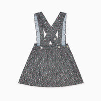 girls green floral agata skirt