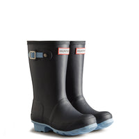 big kid insulated boots navy frost white