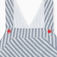 ringo dungarees navy stripe