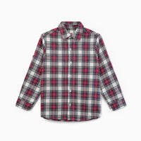 nico shirt ivory tartan