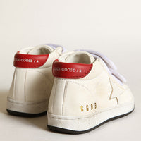 june sneakers white red