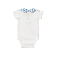 baby pan onesie painted stripe