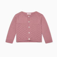 baby kaya cardigan pink
