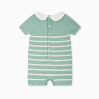 baby clavel playsuit sage