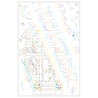 halloween colouring posters
