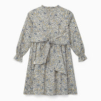 anais smock dress blue floral