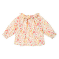 baby blouse liberty ecru