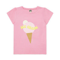 girls ice cream tee