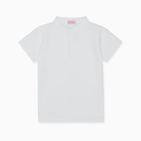 alcon polo shirt white