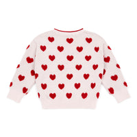hearts pullover rose bonton