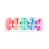 le macaron patisserie scented eraser set