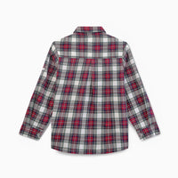 nico shirt ivory tartan