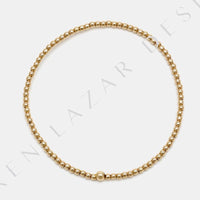 2mm yellow gold filled bracelet
