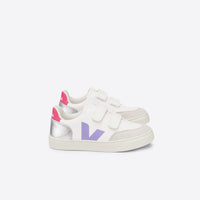 v-12 velcro sneakers silver