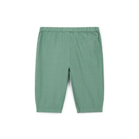 baby seersucker pants green