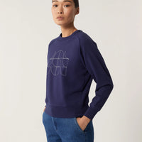 women's pascal sweater bleu
