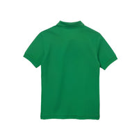 kids green polo shirt