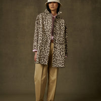 women's privat coat leopard