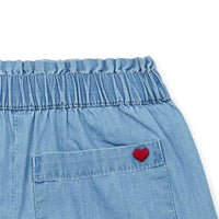girls galaxy shorts denim