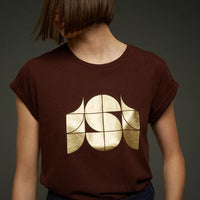 women's valentin aubergine tee