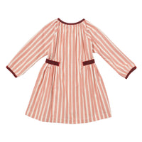 elizabeth dress holiday stripe