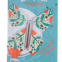 magic butterflies light blue